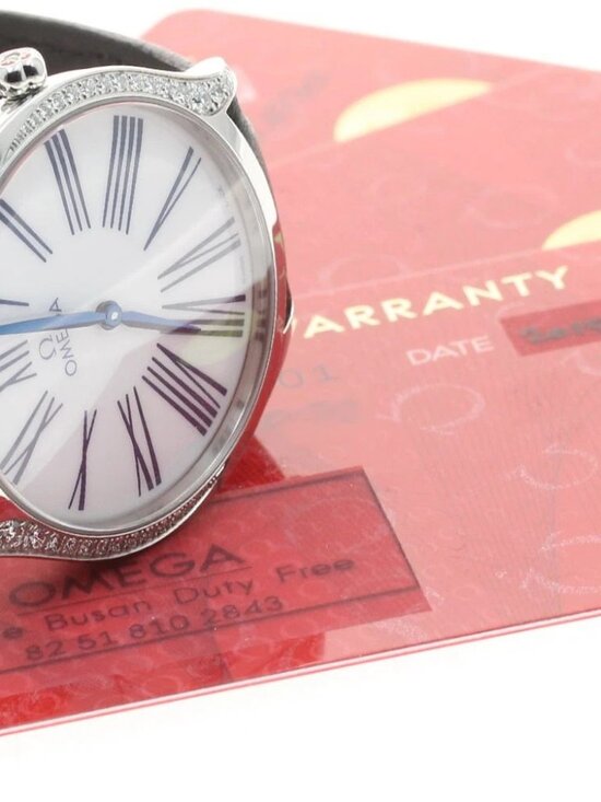 De Ville Steel Diamonds Watch 428.18.36.60.11.001 | OMEGA US® OMEGA De Ville Tresor 428.17.36.60.04.001 Side diamond Quartz Ladies _945010